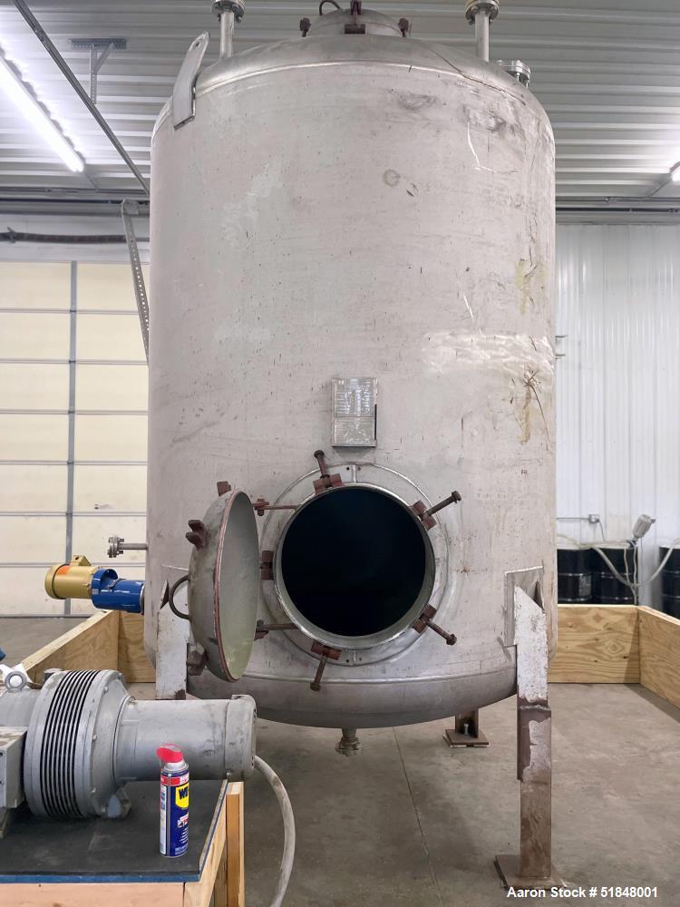 Used Alloy Fabricators Inc. Pressure Tank, 2500 Gallon