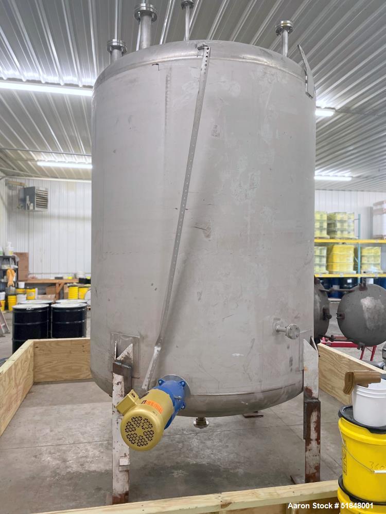 Used Alloy Fabricators Inc. Pressure Tank, 2500 Gallon