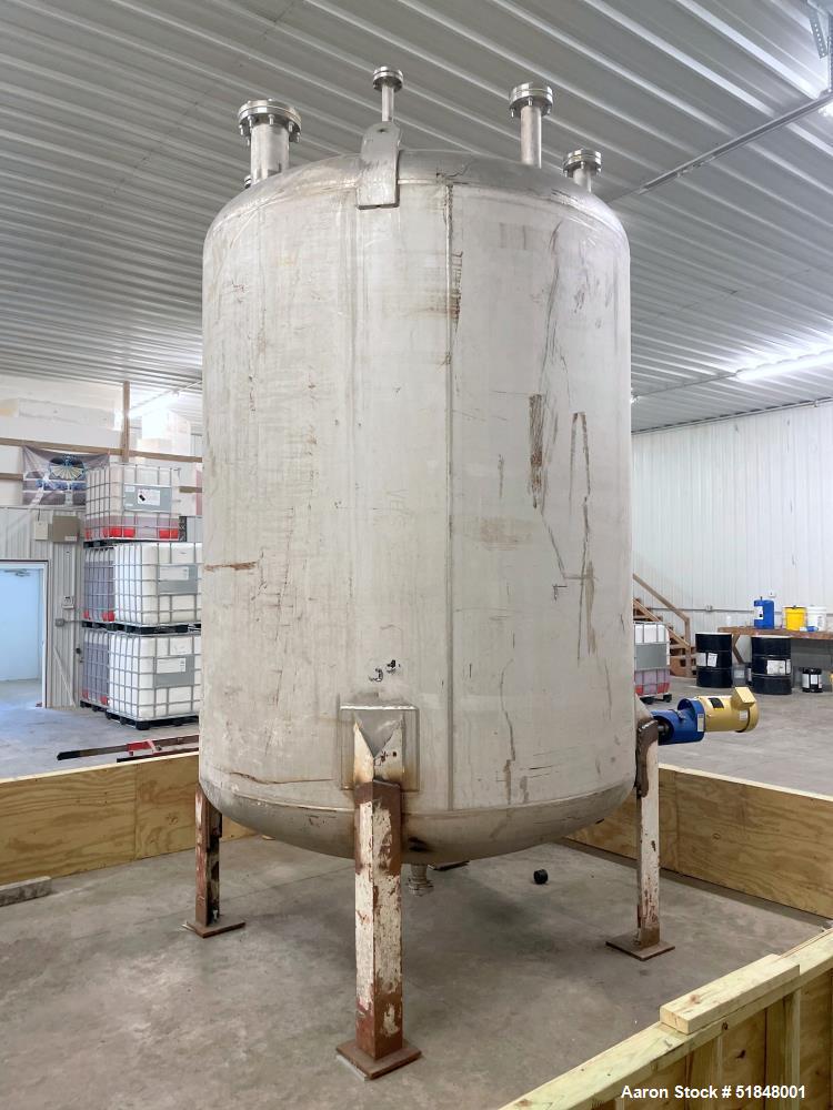 Used Alloy Fabricators Inc. Pressure Tank, 2500 Gallon