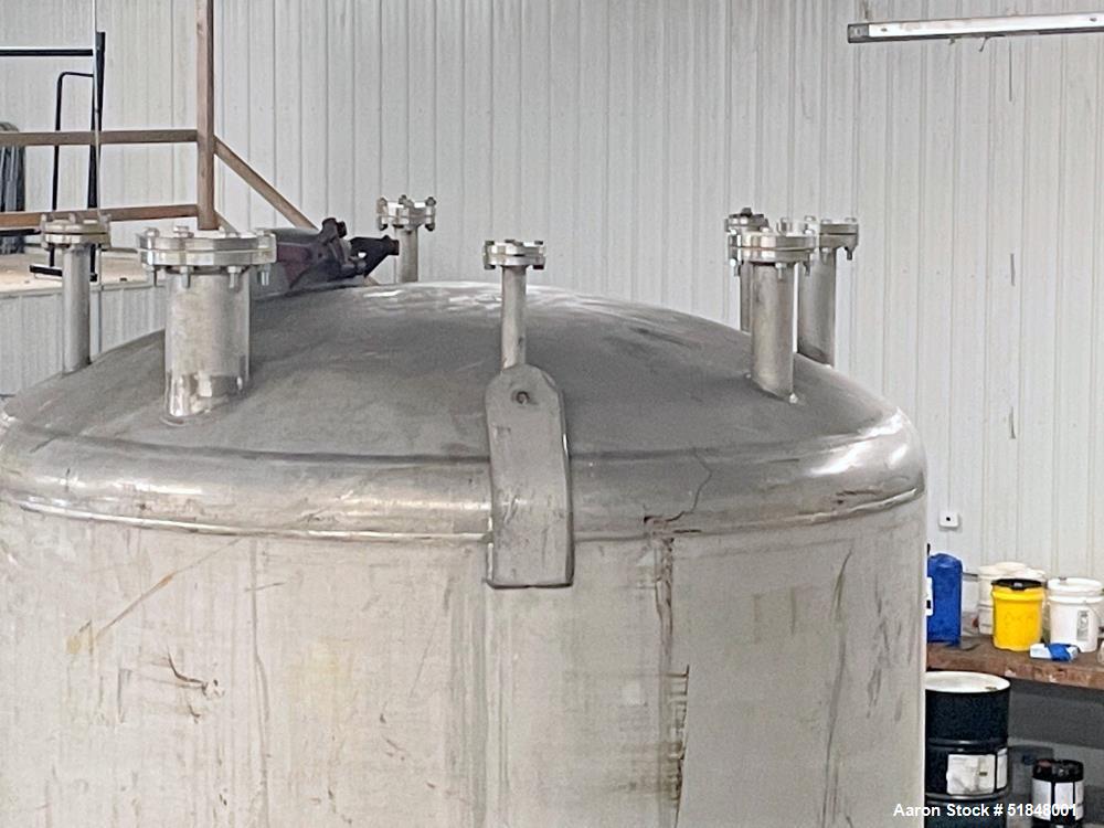 Used Alloy Fabricators Inc. Pressure Tank, 2500 Gallon