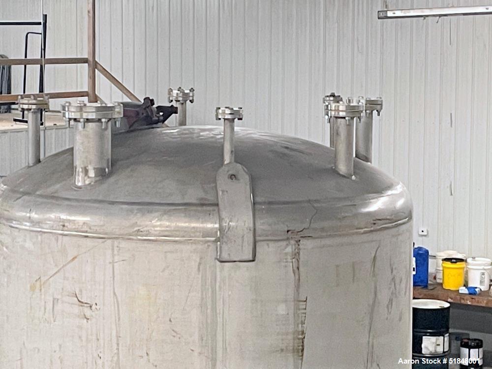 Used-Alloy Fabricators Inc. Pressure Tank, 2500 Gallon