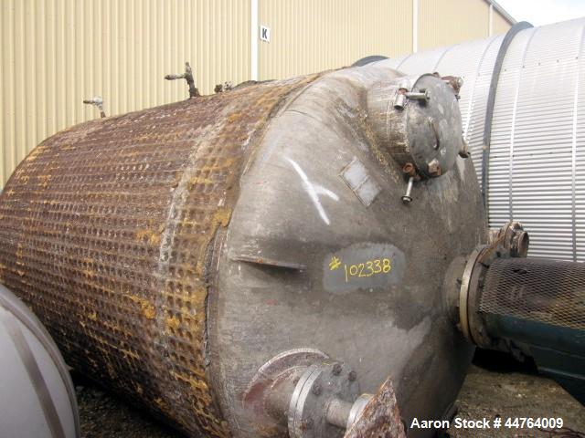 Used 3000 Gallon Stainless Steel Alpha Tank & Metals Reactor