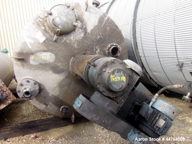 Used 3000 Gallon Stainless Steel Alpha Tank & Metals Reactor