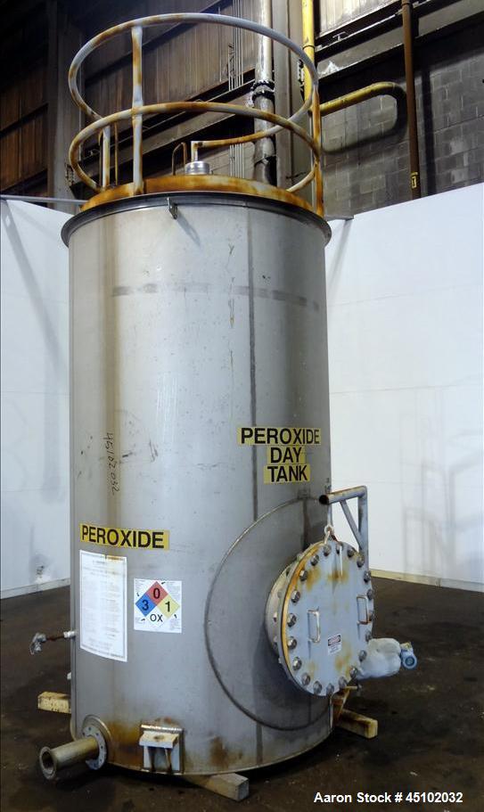 Used 1,500 Gallon Stainless Steel Apache Stainless Tank
