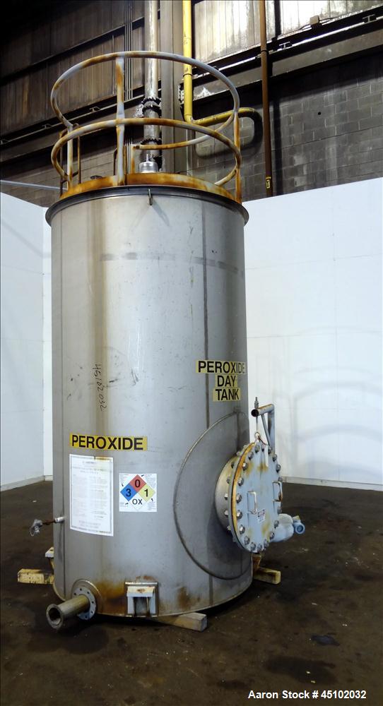 Used 1,500 Gallon Stainless Steel Apache Stainless Tank
