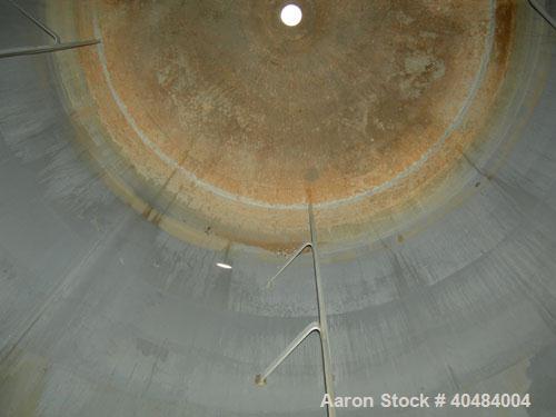 Used Apache Stainless pressure tank, 1000 gallon, 304L stainless steel, vertical. 66" diameter x 66" straight side, dished top and bottom. Internal rated 50/FV at 290 deg F. Insulated with stainless ...