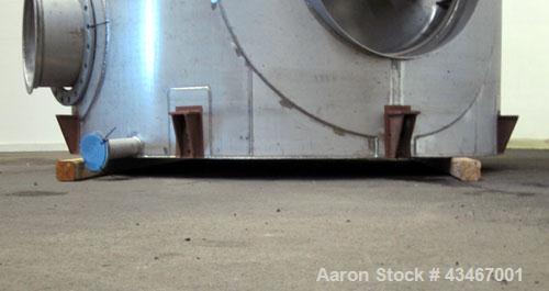 Unused- Apache Stainless Equipment Tank, 4500 Gallon, 304L Stainless Steel, Vertical. 96" Diameter x 144" straight side. Flat welded top, flat bottom. Internal rated atmospheric at 120 degrees F. Fix...