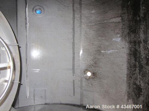 Unused- Apache Stainless Equipment Tank, 4500 Gallon, 304L Stainless Steel, Vertical. 96" Diameter x 144" straight side. Flat welded top, flat bottom. Internal rated atmospheric at 120 degrees F. Fix...