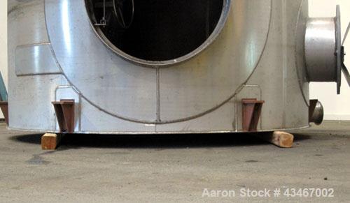 Unused- Apache Stainless Equipment Tank, 4400 Gallon, 304L Stainless Steel, Vertical. 96" Diameter x 144" straight side. Dished top, flat bottom. Internal rated atmospheric at 120 degrees F. Openings...