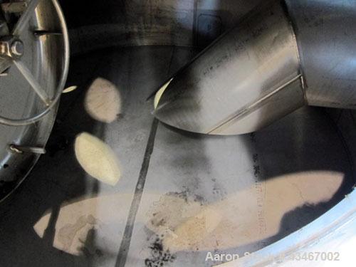 Unused- Apache Stainless Equipment Tank, 4400 Gallon, 304L Stainless Steel, Vertical. 96" Diameter x 144" straight side. Dished top, flat bottom. Internal rated atmospheric at 120 degrees F. Openings...
