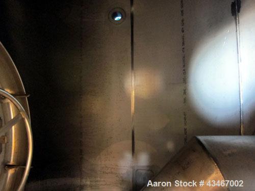 Unused- Apache Stainless Equipment Tank, 4400 Gallon, 304L Stainless Steel, Vertical. 96" Diameter x 144" straight side. Dished top, flat bottom. Internal rated atmospheric at 120 degrees F. Openings...