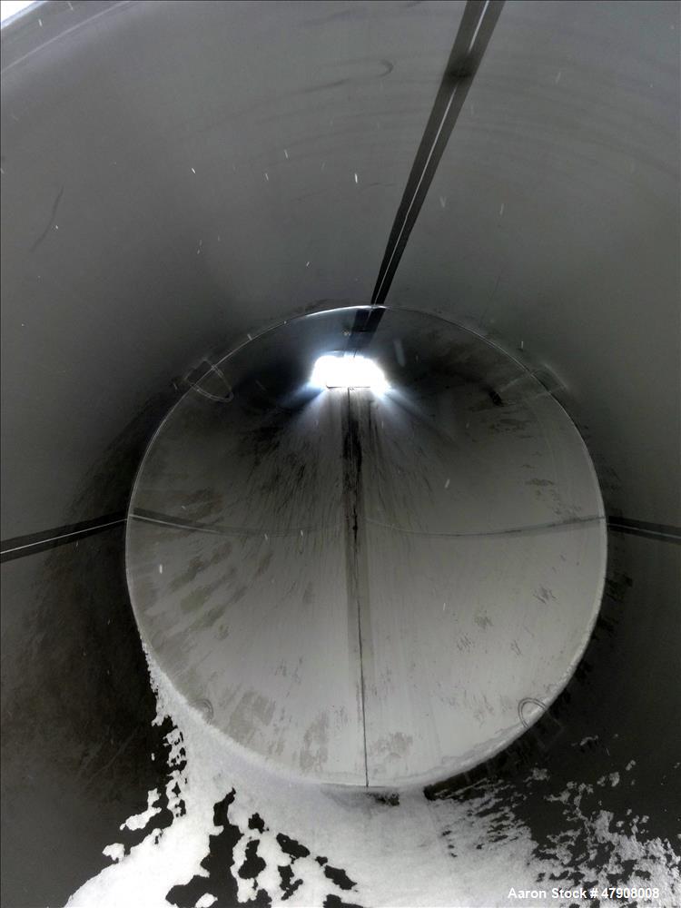 Used Apache Stainless Tank, Approximate 1,000 Gallon, 304 Stainless Steel, Vert
