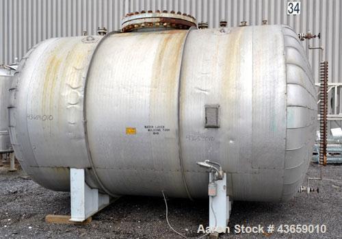 Used- 4700 Gallon Stainless Steel Arrow Tank & Engineering Pressure Tank