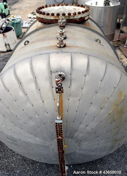 Used- 4700 Gallon Stainless Steel Arrow Tank & Engineering Pressure Tank