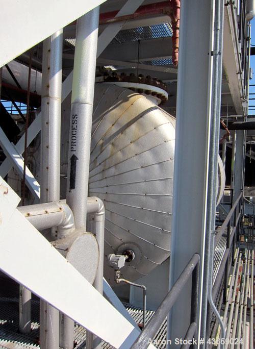 Used Arrow Tank & Engineering Pressure Tank, 4000 Gallons, 304L Stainless Steel, Horizontal. Approximate 84” diameter x 149” straight side, dished heads. Internal rated 50 psi & Full Vacuum at -20 to...