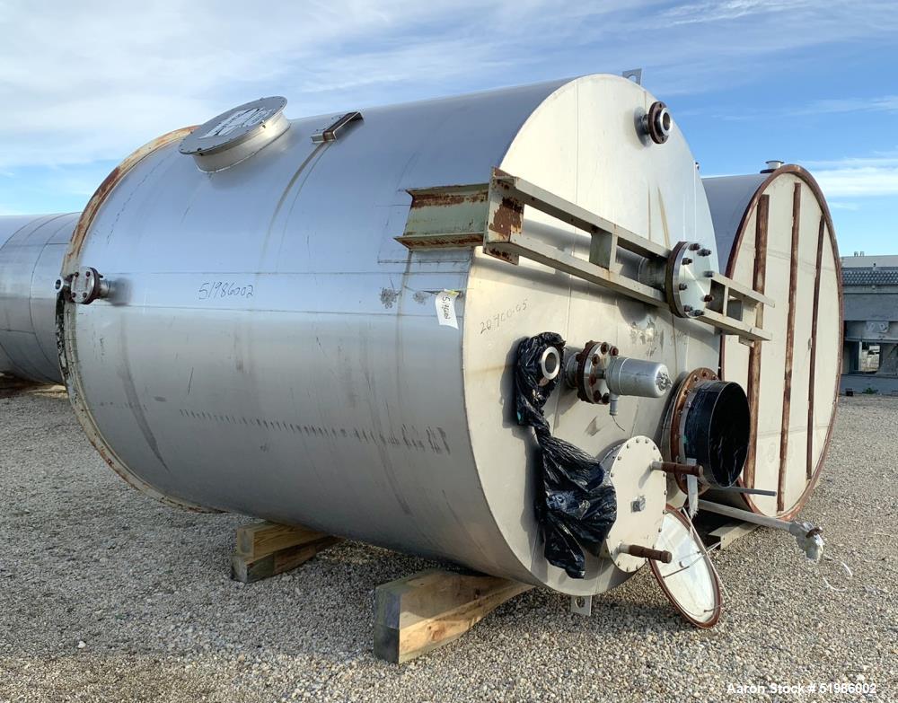 3,200 Gallon Stainless Steel Bendel Tank