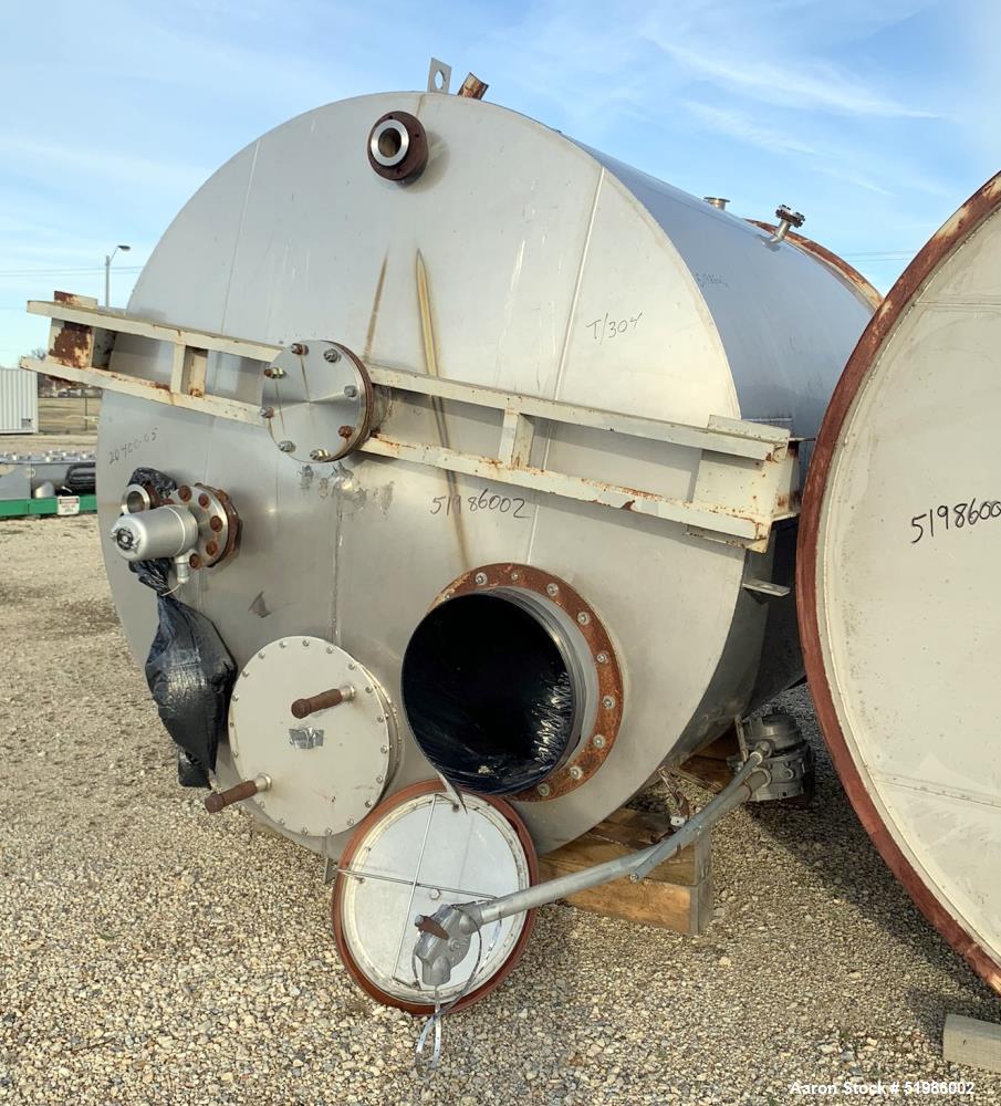 3,200 Gallon Stainless Steel Bendel Tank