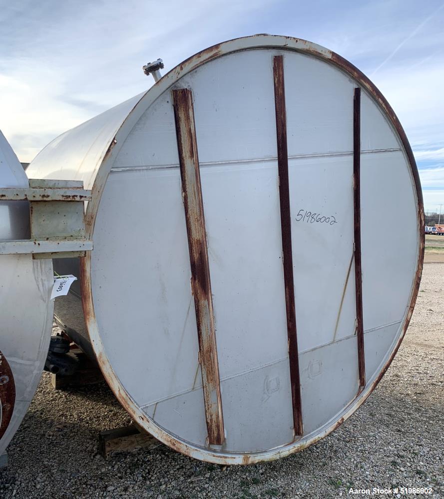 3,200 Gallon Stainless Steel Bendel Tank