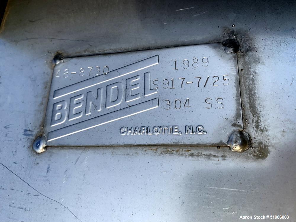 Bendel 3,200 Gallon Stainless Steel Tank