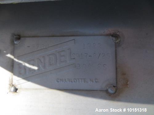 Used Bendel Tank, 3200 Gallon