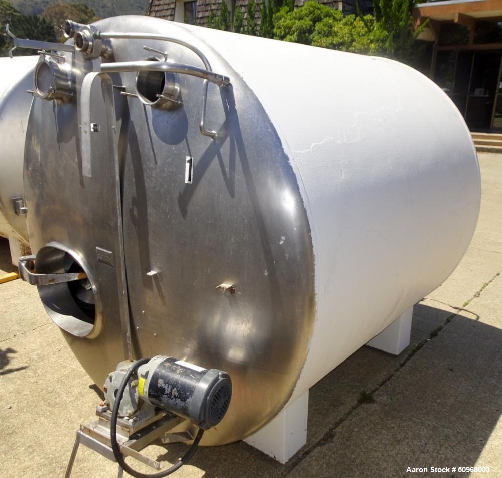 Used- Blackburn Stainless Products Dairy Tank