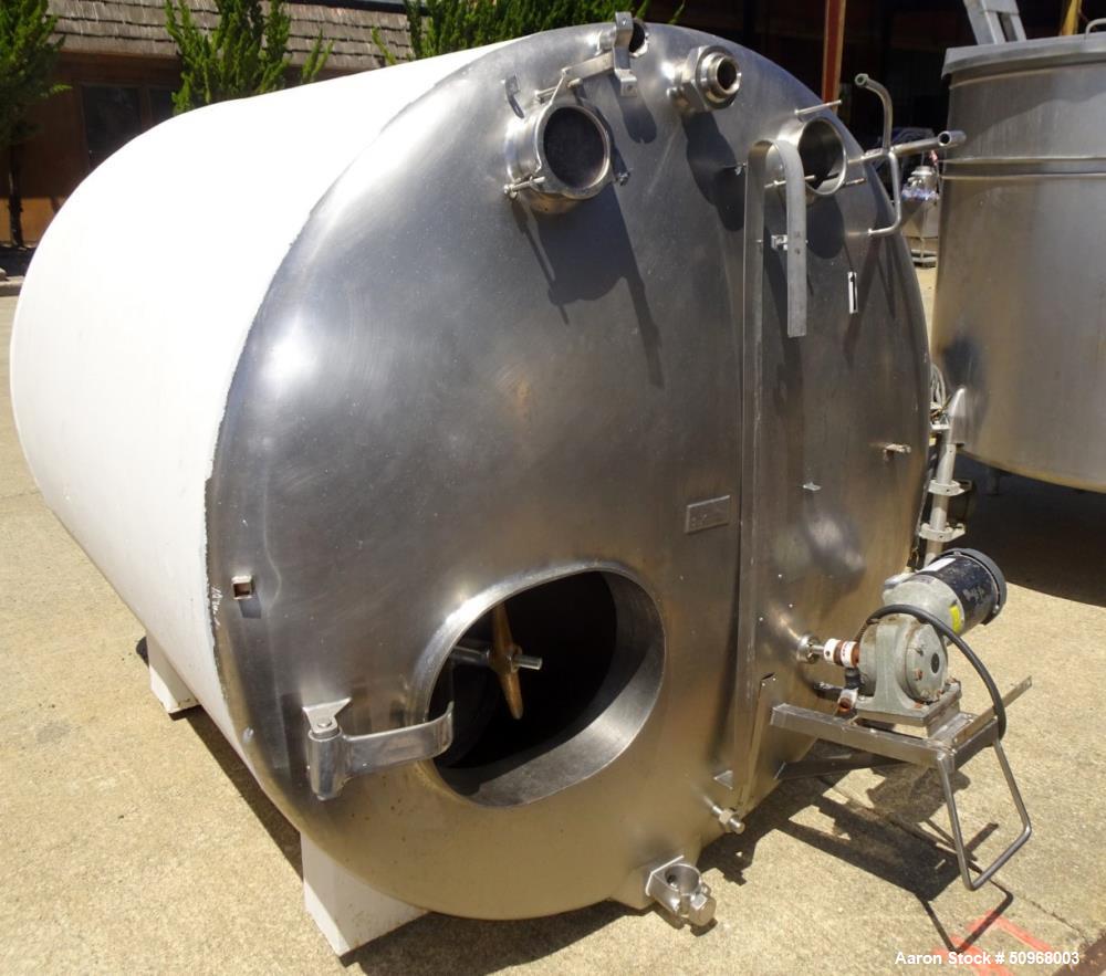 Used Blackburn Stainless Products Dairy Tank