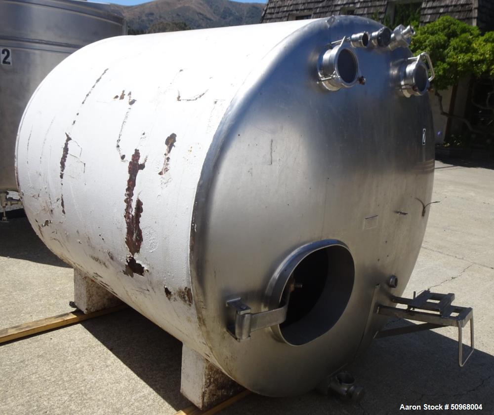 Used Blackburn Stainless Products Dairy Tank