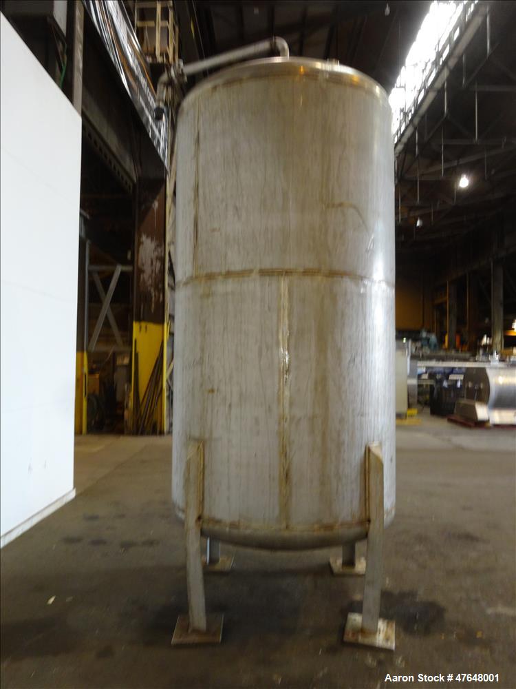 Used Central Fabrications Inc. Tank, Approximate 1,500 Gallon, 316 Stainless St