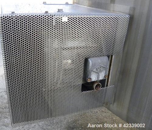 Used Cherry-Burrell Tank, 3000 Gallon, 304 Stainless Steel, Vertical. 84" Diameter x 116" straight side, dish top and bottom. Internal CIP spray ball. Side bottom agitator with a 3 blade prop, driven...