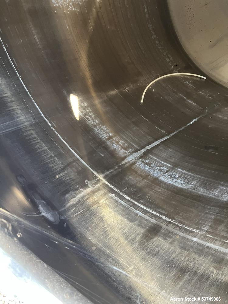Cherry Burrell Model CV 2,000 Gallon Stainless Steel Vertical Tank
