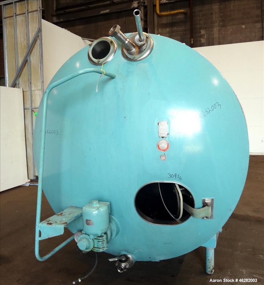 Used Tank, Cherry Burrell Tank, Model EHW, 304 Stainless Steel