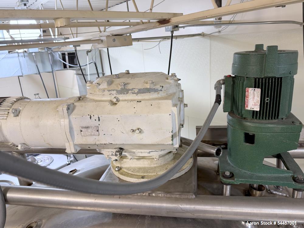 Used Cherry Burrell 2,000 Gallon Jacketed Batch Processor | Stainless Steel Agitated Mixing Tank