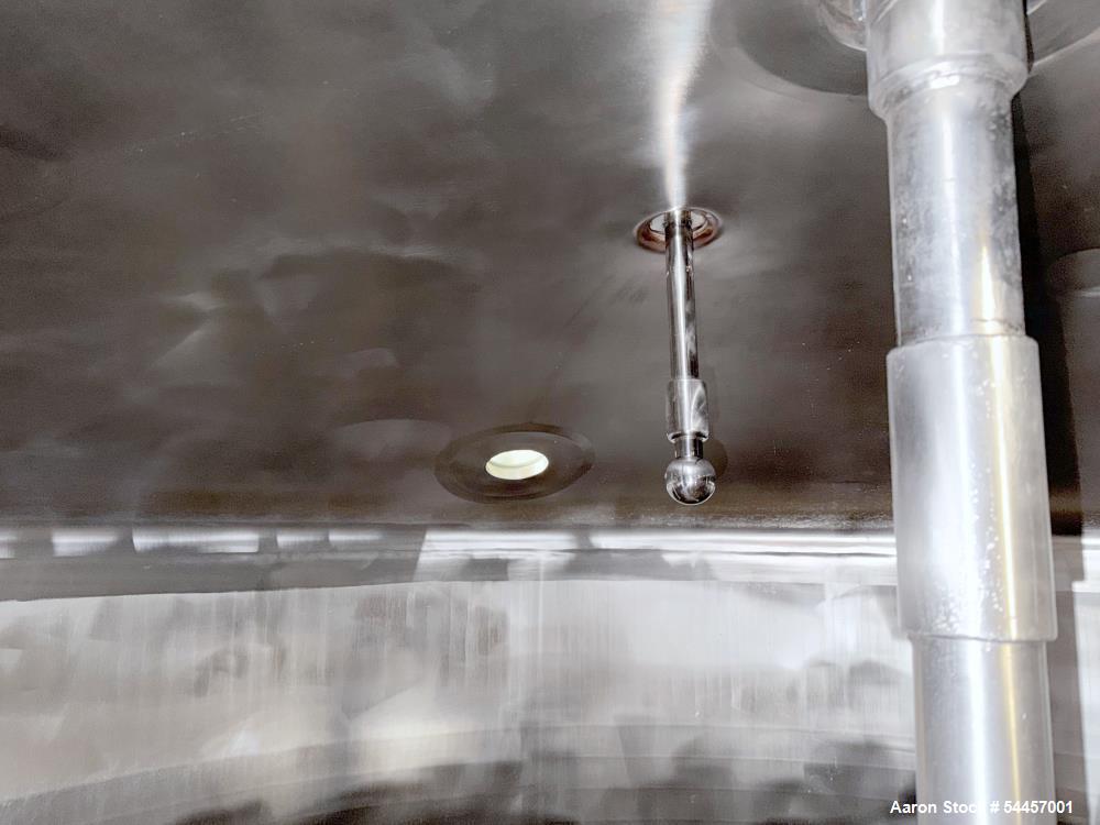 Used Cherry Burrell 2,000 Gallon Jacketed Batch Processor | Stainless Steel Agitated Mixing Tank