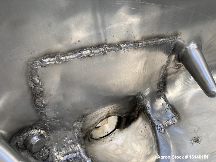 Cherry Burrell Approximately 1500 Gallon 304 Stainless Steel Jacketed Proce