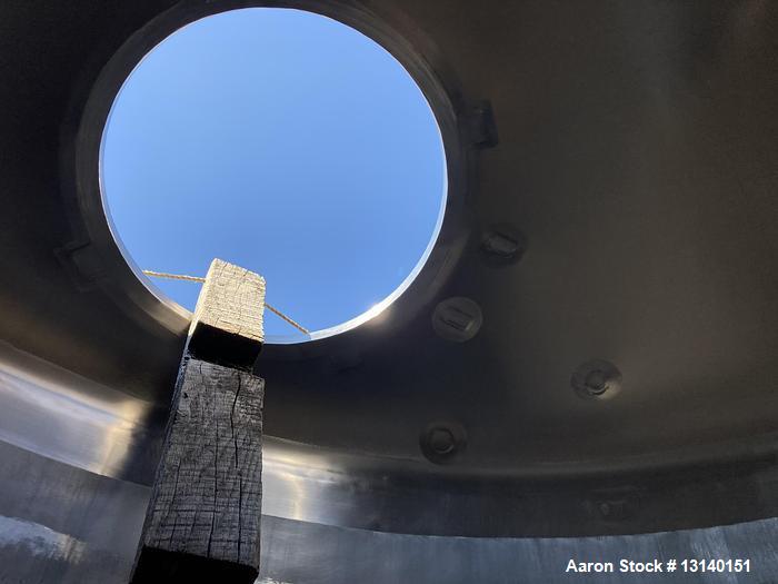 Cherry Burrell Approximately 1500 Gallon 304 Stainless Steel Jacketed Proce