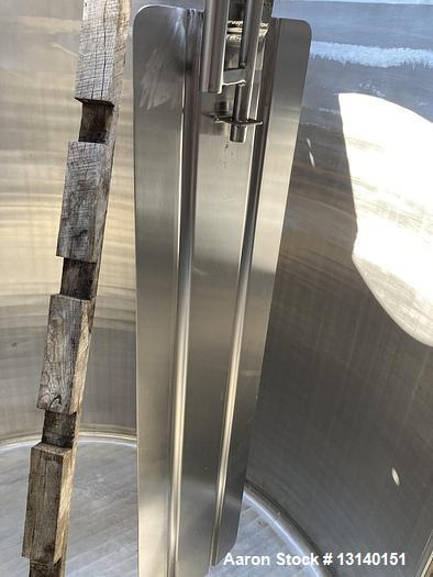 Cherry Burrell Approximately 1500 Gallon 304 Stainless Steel Jacketed Proce