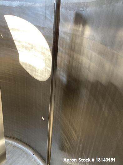 Cherry Burrell Approximately 1500 Gallon 304 Stainless Steel Jacketed Proce