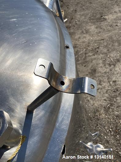 Cherry Burrell Approximately 1500 Gallon 304 Stainless Steel Jacketed Proce