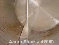 USED:Cherry Burrell kettle, 2000 gallon, stainless steel, horizontal.Approx 84" diameter x 80" straight side, dished ends. Jacketed,insulated, carbon steel shell. 2" shaft with a 2 paddle agitatorbla...