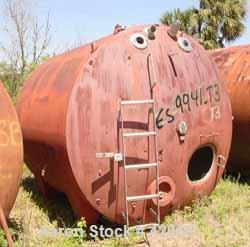 USED:Cherry Burrell kettle, 2000 gallon, stainless steel, horizontal.Approx 84" diameter x 80" straight side, dished ends. Jacketed,insulated, carbon steel shell. 2" shaft with a 2 paddle agitatorbla...
