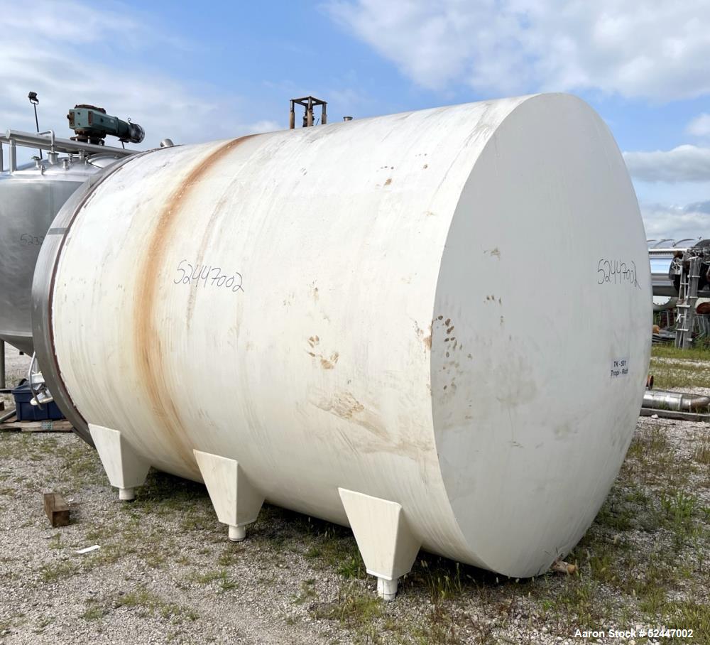 Cherry Burrell Agitated Storage Tank, Model HCW, 4,000 Gallon