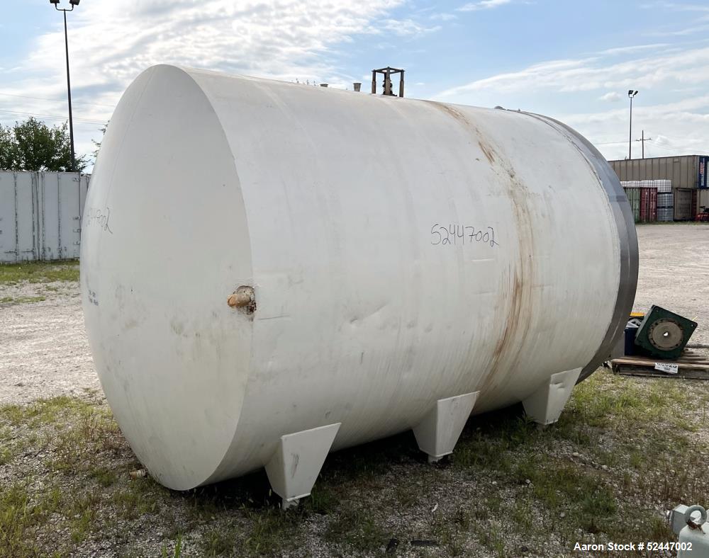 Cherry Burrell Agitated Storage Tank, Model HCW, 4,000 Gallon