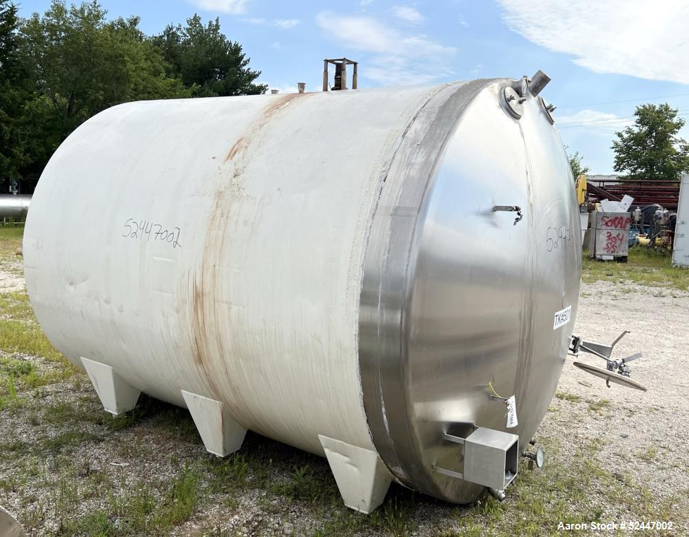 Cherry Burrell Agitated Storage Tank, Model HCW, 4,000 Gallon