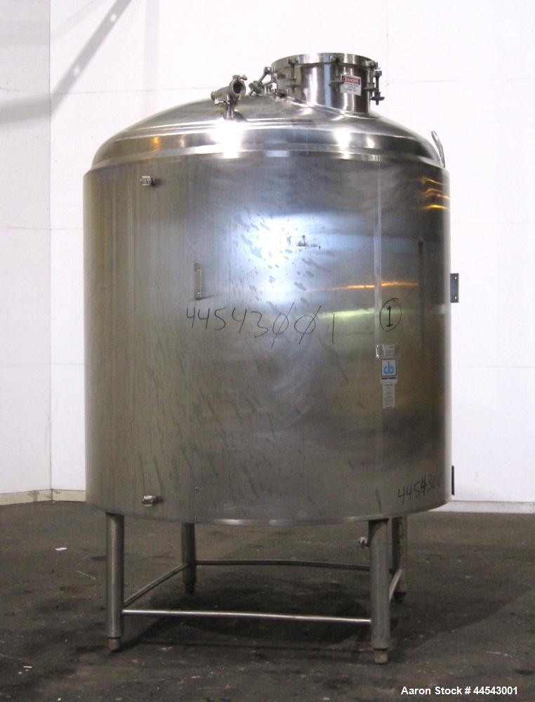 Used 1000 Gallon Stainless Steel Cherry Burrell Reactor