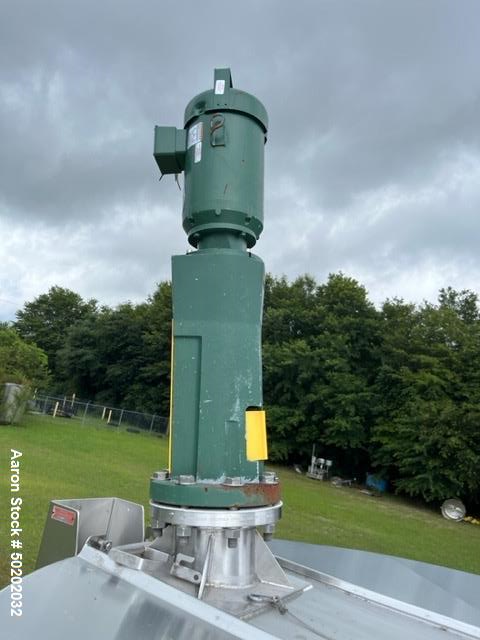 Used 1000 Gallon Cherry Burrell Stainless Steel Mixing Tank