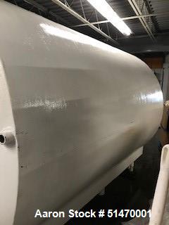 Used Cherry Burrell Storage Tank, 3000 Gallon, Model GHW