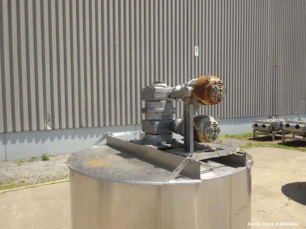 Used Chester Jensen Dual Motion Processors, Model 70N100, 316 Stainless Stee