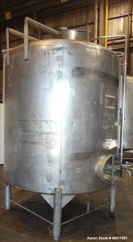 Used 2000 Gallon Stainless Steel Crepaco Tank