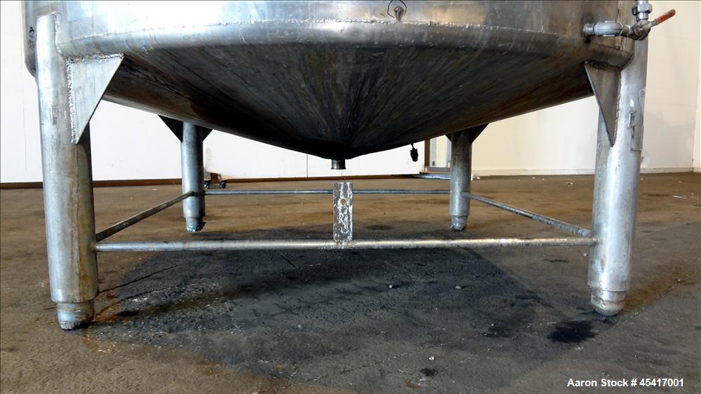 Used 2000 Gallon Stainless Steel Crepaco Tank