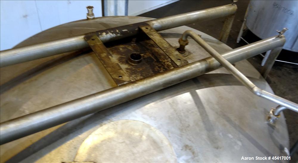 Used 2000 Gallon Stainless Steel Crepaco Tank